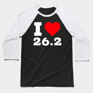 I love Marathons - Marathon tee Baseball T-Shirt